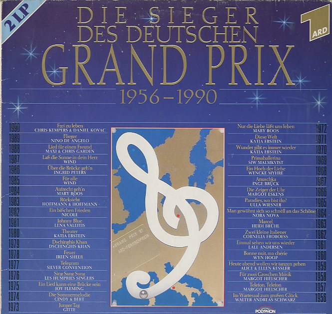 Albumcover Verschiedene Interpreten - Die Sieger des Deutschen Grand Prix 1956 - 1990 (DLP)